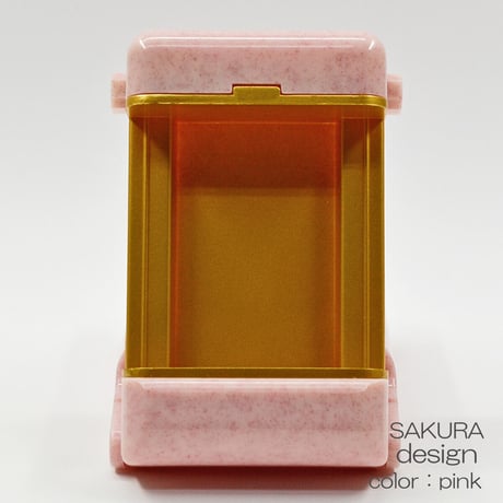 お守りご本尊ケース 003 桜模様 ピンク スタンド切り替え式 収納ケース 創価学会用 SGI SOKA