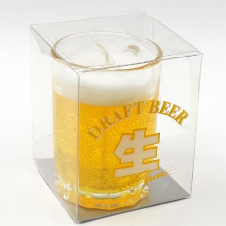 お供えキャンドル 008 生ビール ミニジョッキ ろうそく ローソク ろーそく 蝋燭 好物キャンドル