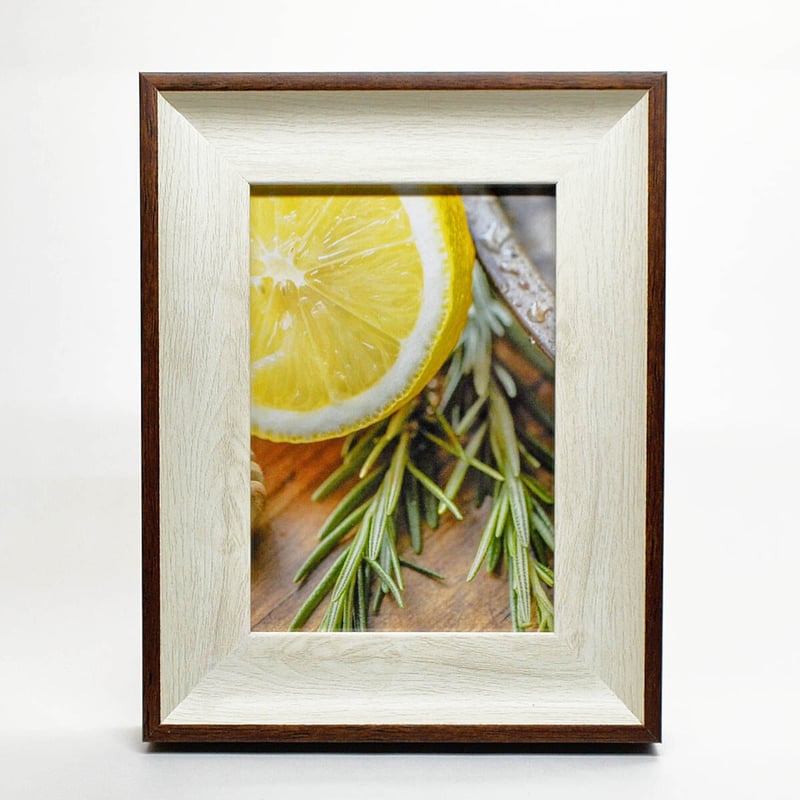 L版写真立て フォトフレーム 011 モダンデザイン おしゃれ ホワイト