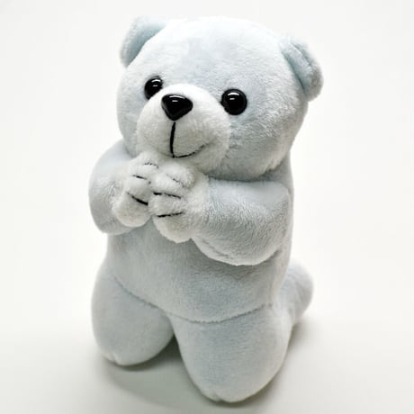 お祈りクマさん 001ホワイト ピンク ブルー ブラウン ぬいぐるみ 創価学会用グッズ SGI SOKA