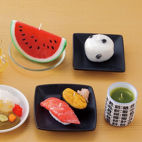 お供えキャンドル 016 緑茶 お茶 ろうそく ローソク ろーそく 蝋燭 好物キャンドル