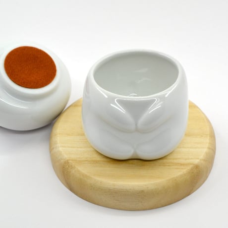 ペット骨壺 猫 分骨壺 永遠の愛 022 かわいい 手元供養 陶器製 ペットメモリアルグッズ