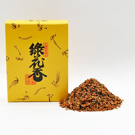 お焼香 014 緑花香 30ｇ 沈香 白檀 龍脳調合 抹香