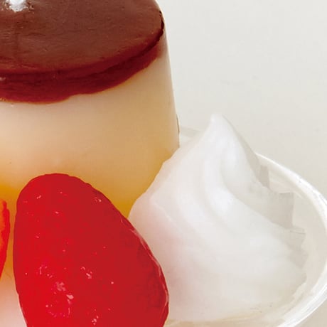 お供えキャンドル 025 プリンアラモード スイーツキャンドル ろうそく ローソク ろーそく 蝋燭 好物キャンドル