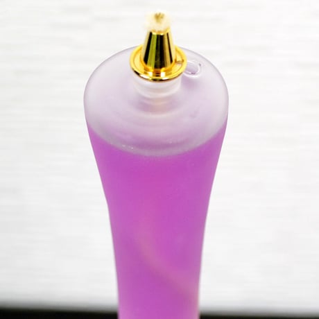 Ｓサイズ 019 半透明 フロストガラス 液体微煙オイルろうそく本体 高さ１５ｃｍ ２本セット 液体ロウソク 永遠とわＴＨＯＷＨＡ ローソク 仏壇 和ろうそく型