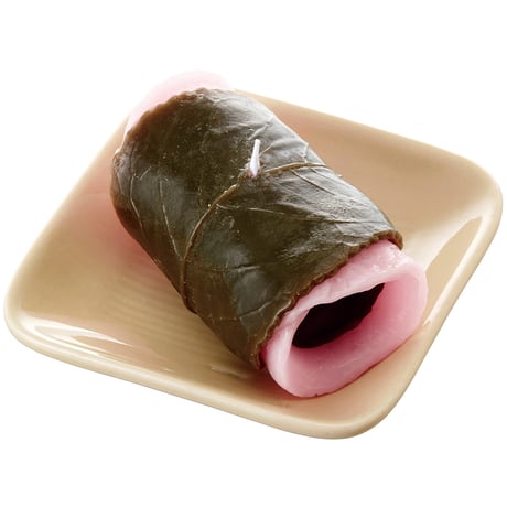 お供えキャンドル 002 さくら餅 ろうそく ローソク ろーそく 蝋燭 好物キャンドル