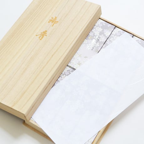 ご進物お線香セット 宇野千代のお線香 淡墨の桜 6箱入り 105 けむり極少 煙の量がほとんどないお線香