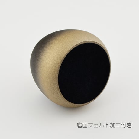 仏器 ご飯入れ 079 ブラックゴールド Sサイズ 真鍮製 アルミ製皿 創価学会用仏具