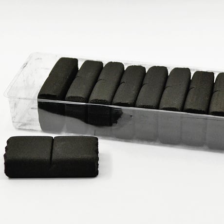 美芳香炭 みよしこうたん 007 お焼香用炭 お焼香用の火種 筋付き １０個入り 20回分 ６８g