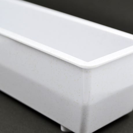 角香炉 長香炉 007 ホワイト 創価学会用仏具 プラスチック製 コーロ 香炉灰付き お線香用 SGI SOKA