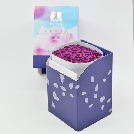 お線香 075 花風 ミニ寸 ラベンダー 蓮花 白梅 短寸 微煙香