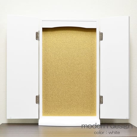 ミニ仏壇 022 ホワイト ピンク 手動 創価学会用ミニ仏壇 コンパクトスリム仏壇 モダンデザイン SGI SOKA