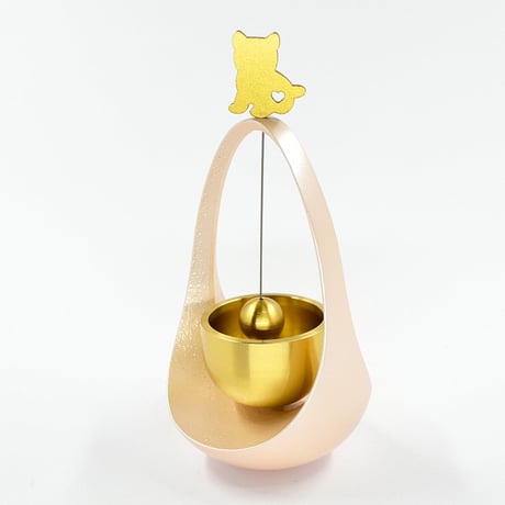 おりん ペット用仏具 いぬハート 猫ハート ペット 075 かわいいリン まわりん 手元供養 ペットメモリアルグッズ