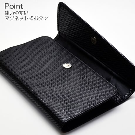 多機能念珠ケース 050 ブラック 手帳型 オリジナルメモ帳付き Ｍサイズ 創価学会数珠ケース 合皮 フェイクレザー 創価学会用 SGI SOKA