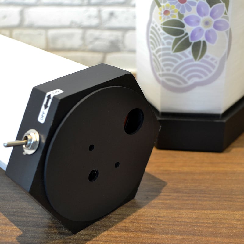 コンパクト盆提灯 和照灯 1対(2個セット) コードレス 電池式 LED 精華