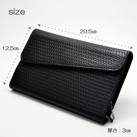 多機能念珠ケース 050 ブラック 手帳型 オリジナルメモ帳付き Ｍサイズ 創価学会数珠ケース 合皮 フェイクレザー 創価学会用 SGI SOKA