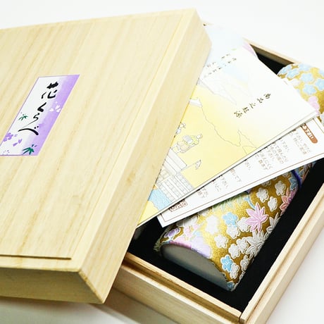 ご進物お線香セット 花くらべ 2種入り 107 花の旅 桜 紅梅 微煙香 煙が少ないお線香