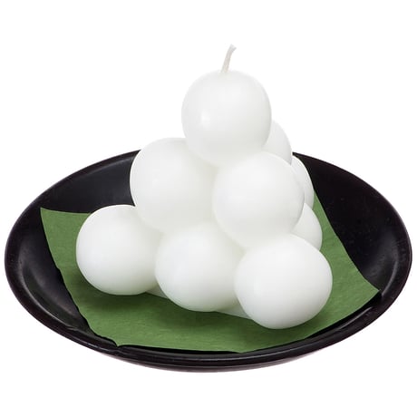 お供えキャンドル 004 積み団子 ろうそく ローソク ろーそく 蝋燭 好物キャンドル