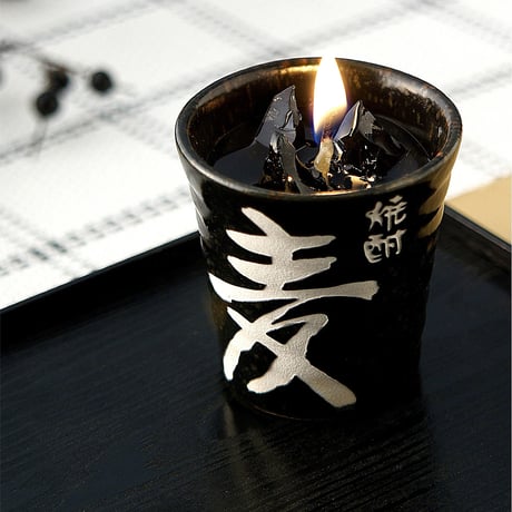 お供えキャンドル 018 麦焼酎 ろうそく ローソク ろーそく 蝋燭 好物キャンドル