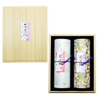 ご進物お線香セット 花くらべ 2種入り 107 花の旅 桜 紅梅 微煙香 煙が少ないお線香