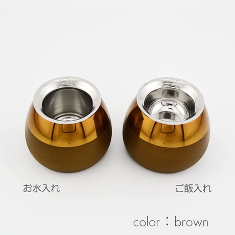 仏具セット 056 5点セット ブラウン2.5寸 Sサイズ 灰付き 真鍮 ミニ仏壇 家具調仏壇用 創価学会用仏具