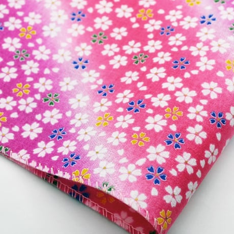 NEW 新版御書分冊用カバー 006 ピンク 桜柄 分冊版用 分冊1巻～4巻用カバー 創価学会用 布張り 日蓮大聖人御書 新版 ケース 2021年新版御書