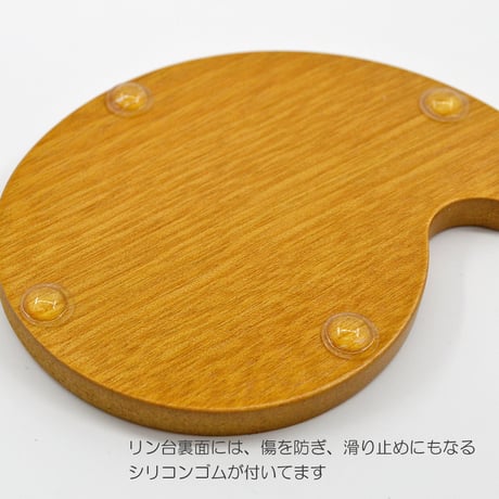 リンセット 081 台座チーク桜 りん棒メープル マットブラックゴールド ミニ仏壇用 仏具 りんセット コンパクトリンセット