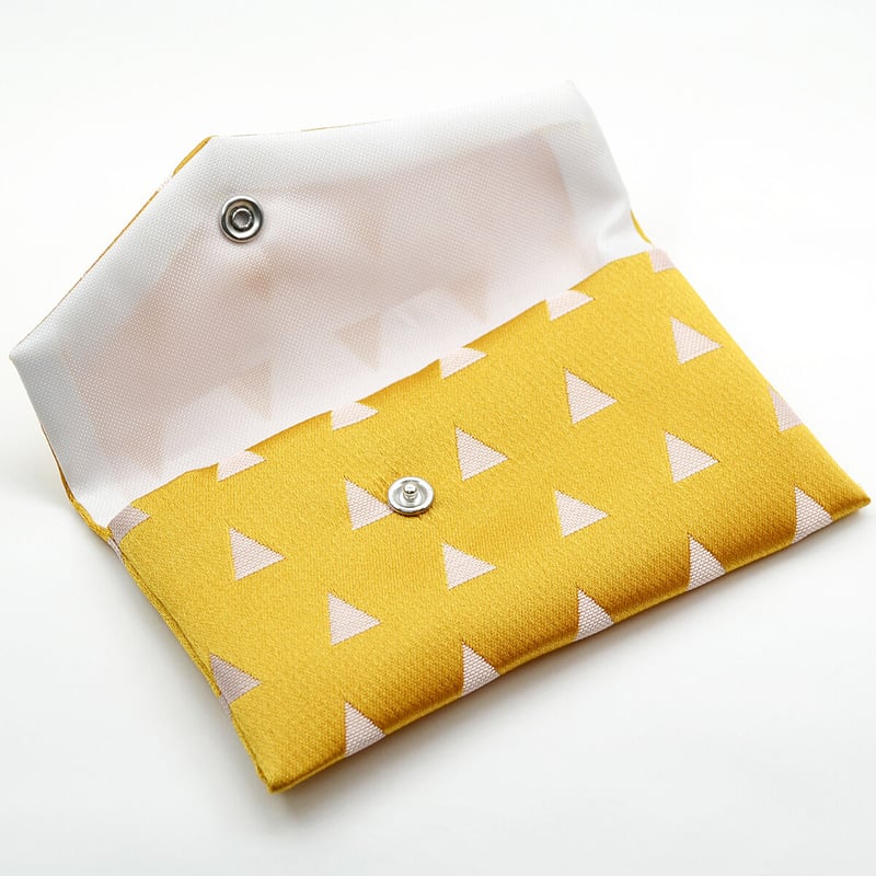 子供用念珠ケース 055 市松模様×グリーン 麻の葉模様×ピンク 鱗模様