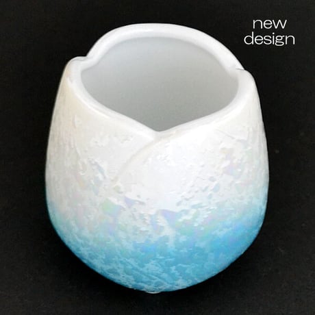 仏器 茶器 セット 056 ブルー ホワイト せともの 陶器製 創価学会用仏具 ご飯入れ お水入れ 茶碗 仏茶器 SGI SOKA