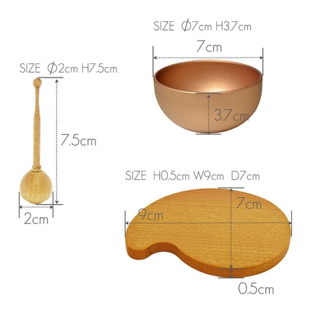 リンセット 071 台座チーク桜 りん棒メープル シャンパンゴールド ミニ仏壇用 仏具 りんセット コンパクトリンセット