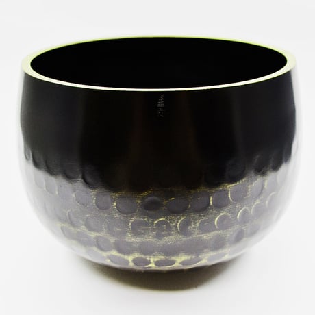 本手打リンセット 6.0寸 053 ブラウン 茶 ゴールド ピンク 真鍮 仏具 りんセット