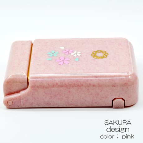 お守りご本尊ケース 003 桜模様 ピンク スタンド切り替え式 収納ケース 創価学会用 SGI SOKA