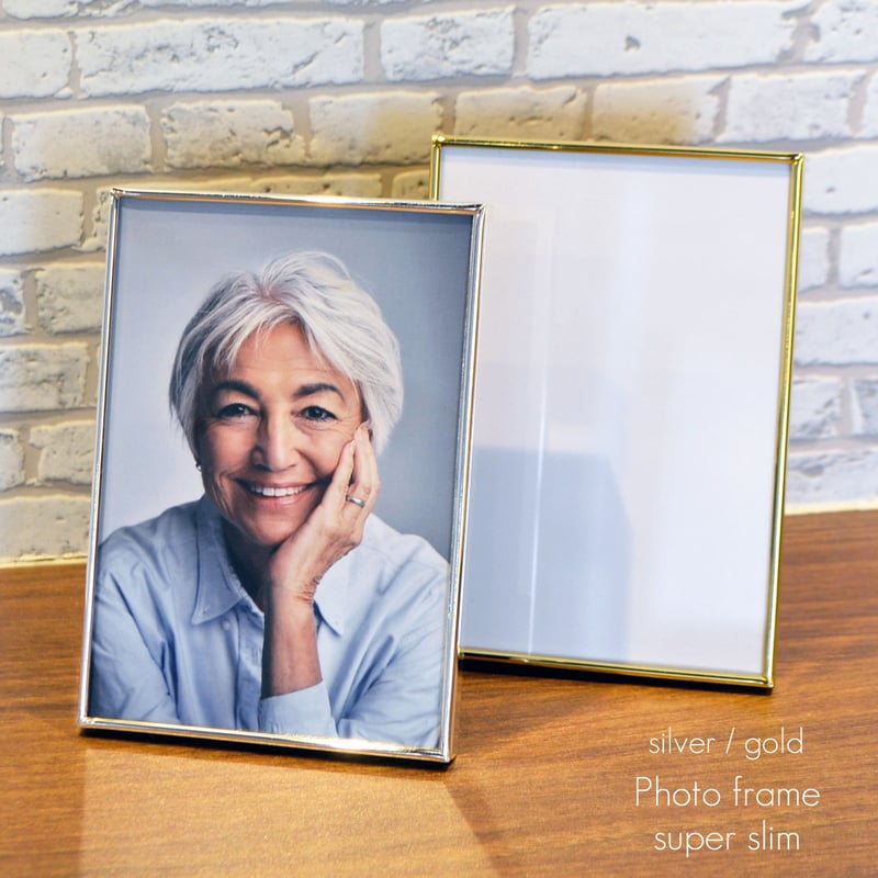 L版写真立て スリムフォトフレーム 013 モダンデザイン おしゃれ