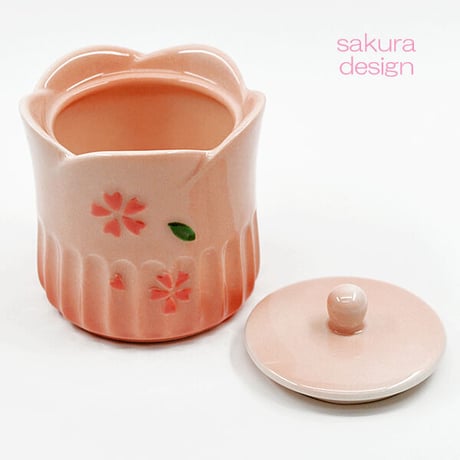 茶器 お水入れ 057 ピンク さくら模様入り せともの 陶器製 創価学会用仏具 SGI SOKA