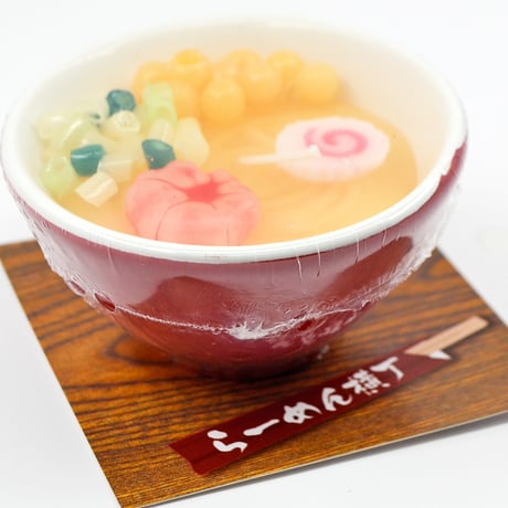 お供えキャンドル 019 らーめん横丁 ラーメン ローソク ろーそく 蝋燭 好物キャンドル