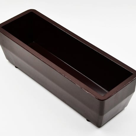 角香炉 長香炉 002 ブラウン 茶色 創価学会用仏具 プラスチック製 コーロ 香炉灰付き お線香用 SGI SOKA
