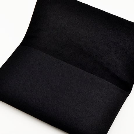 念珠ケース Ｍサイズ 創価学会数珠ケース 数珠袋 067 ブラック 無地 ちりめん 創価学会用 SGI SOKA