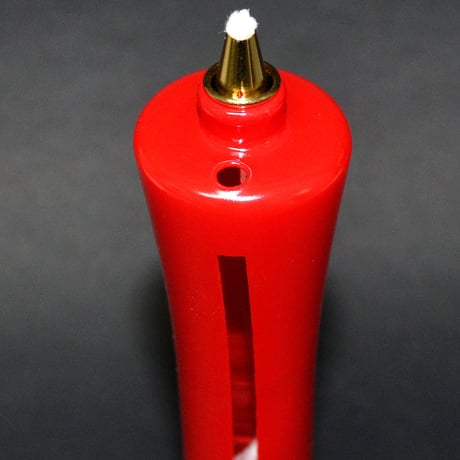 Ｓサイズ 赤赤ペア 022 赤いろーそく 液体微煙オイルろうそく本体 高さ１５ｃｍ ２本セット 液体ロウソク 永遠とわＴＨＯＷＨＡ ローソク 仏壇