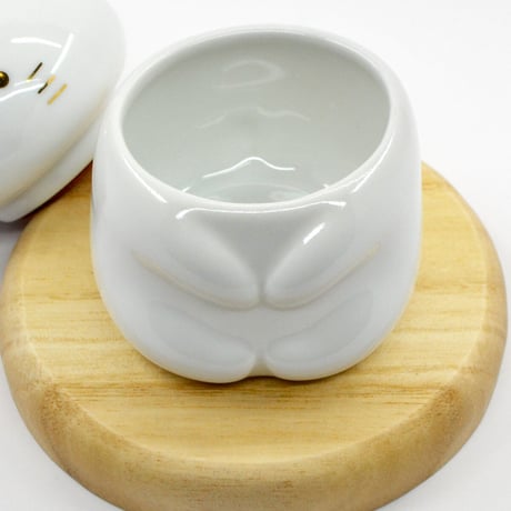 ペット骨壺 猫 分骨壺 永遠の愛 022 かわいい 手元供養 陶器製 ペットメモリアルグッズ