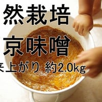 手作り味噌キット 自然栽培 西京味噌（出来上がり量2.0kg）