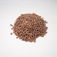 オーガニック・茶レンズ豆 100g（量り売り）