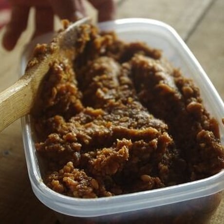 手作り味噌キット 自然栽培大豆の豆味噌（出来上がり量3.6kg）