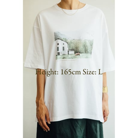 T-shirt サイズ感　Height: 153cmと165cmの場合