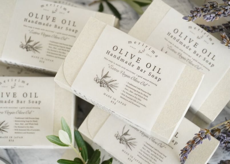 熨斗対応可】オリーブオイル＆石鹸＆ハンドクリームのギフト
