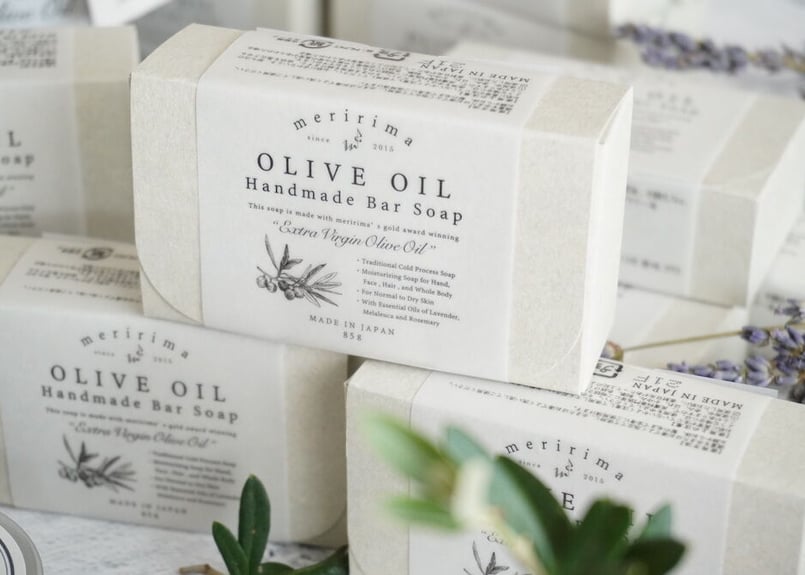 熨斗対応可】オリーブオイル＆石鹸＆ハンドクリームのギフトセット