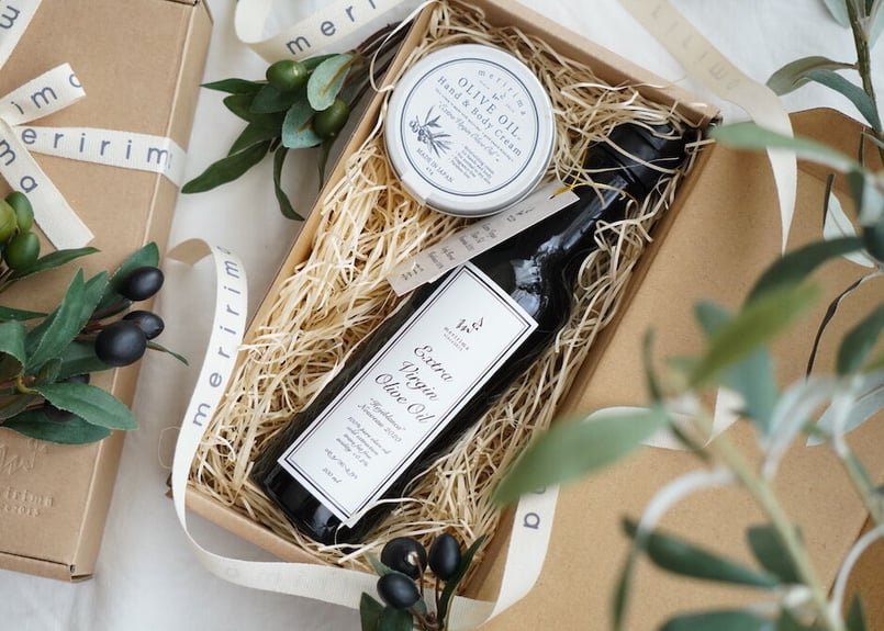 内祝に人気！熨斗対応可】オリーブオイル＆ハンドクリームのギフト