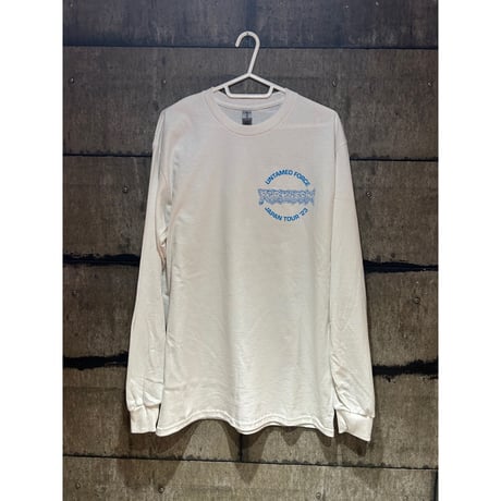 FORESEEN "UNTAMED FORCE"JAPAN TOUR 2023 WHITE Long Sleeve Shirt