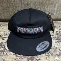 FORESEEN ロゴ刺繍 5-Panel Snapback Cap