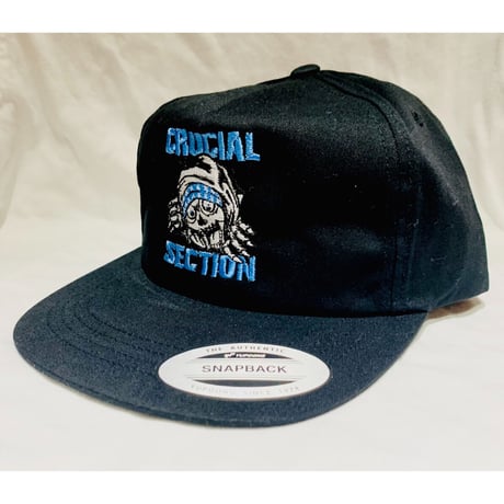 CRUCIAL SECTION 刺繍5-Panel Snapback