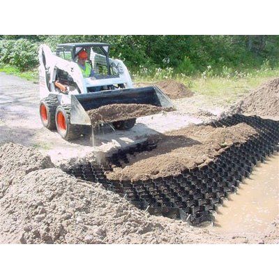 ジオセルマット　舗装 土留 法面保護 送料無料 ジオセル工法マット 2m*5m*10cm 建設現場などの地面補強や駐